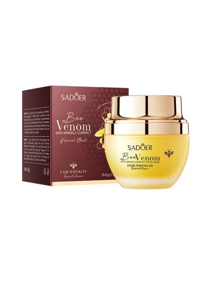 SADOER Bee Venom Face Cream - Anti-Aging & Firming Treatment, Reduces Wrinkles & Deeply Moisturizes for Firmer, Lifted Skin
