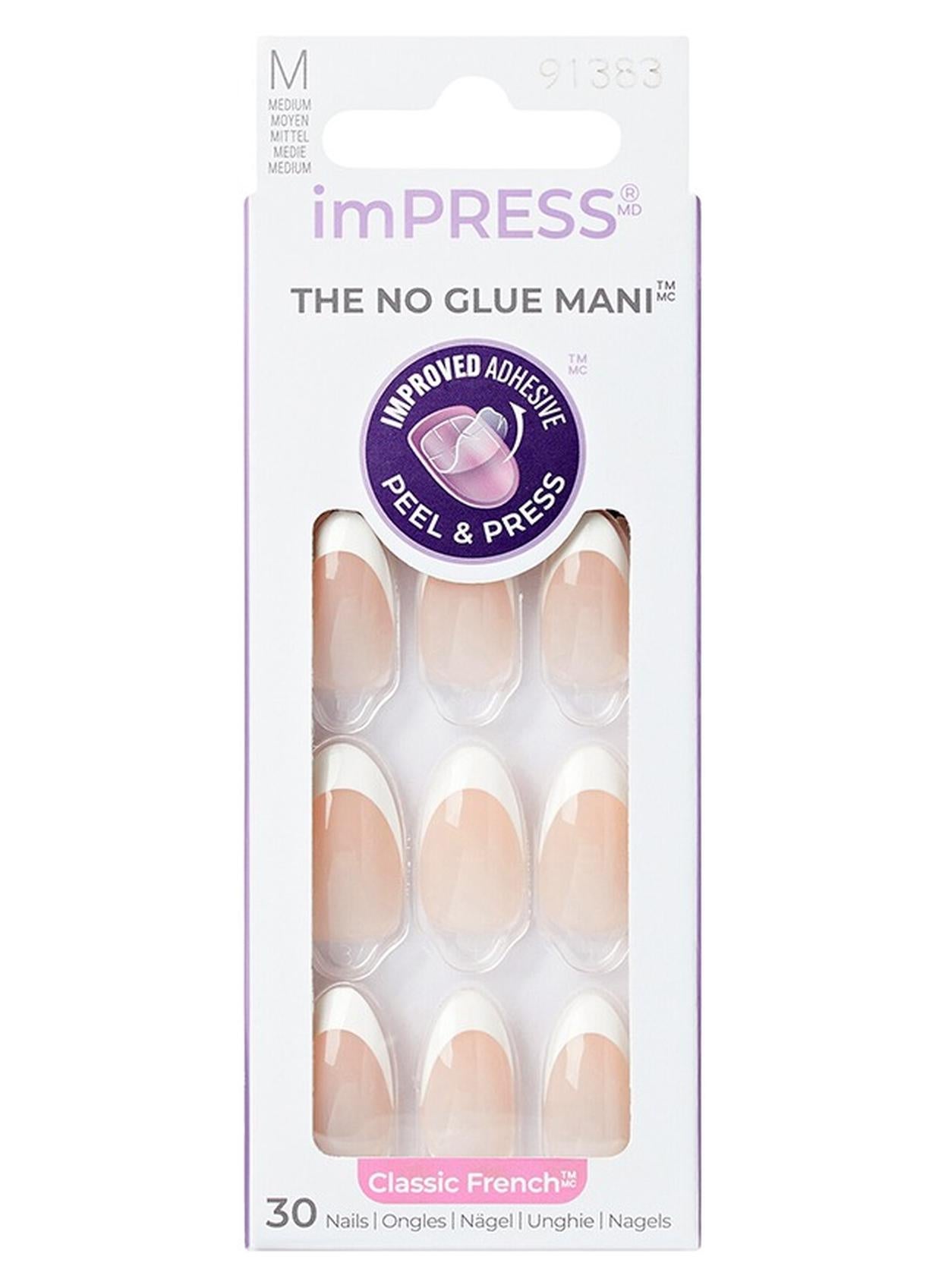 Impress Nails Everlasting - Classic French Medium Ifc03C