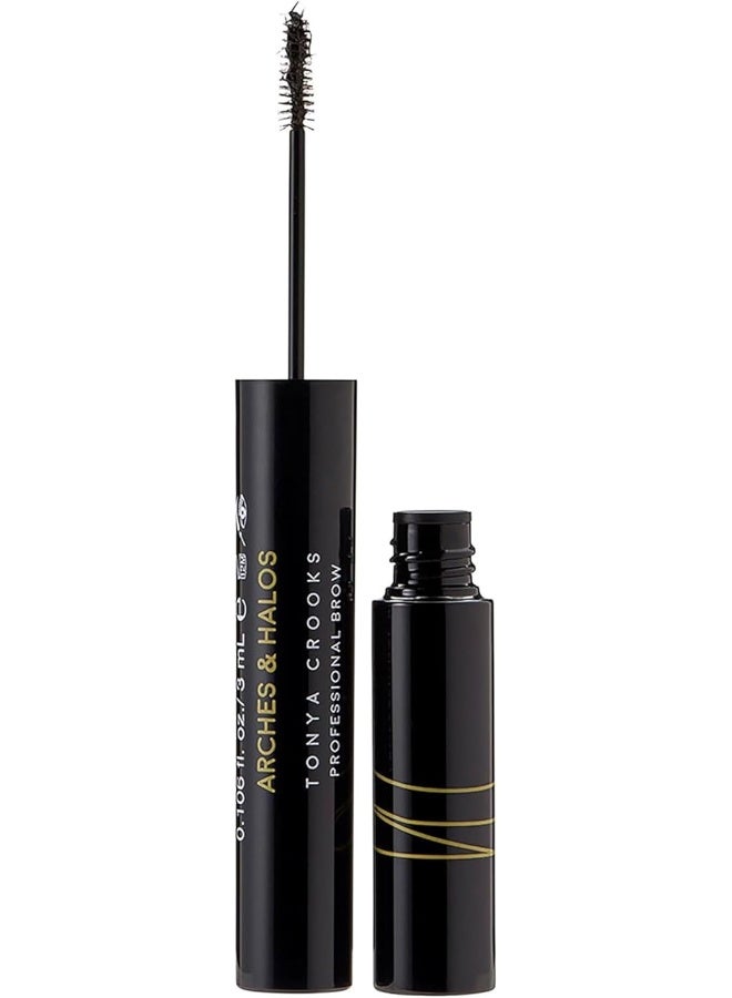Arches & Halos Microfiber Tinted Brow Mousse - Dark Brown