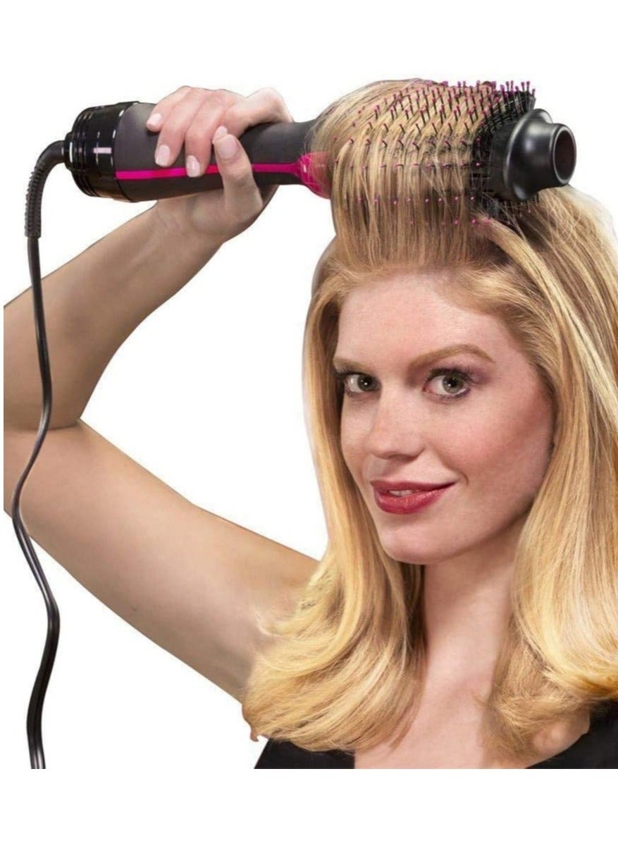 2 in 1 Multifunctional Hair Dryer Volumizer Rotating Hot Hair Brush Curler Roller Rotate Styler Comb Styling Curling Iron