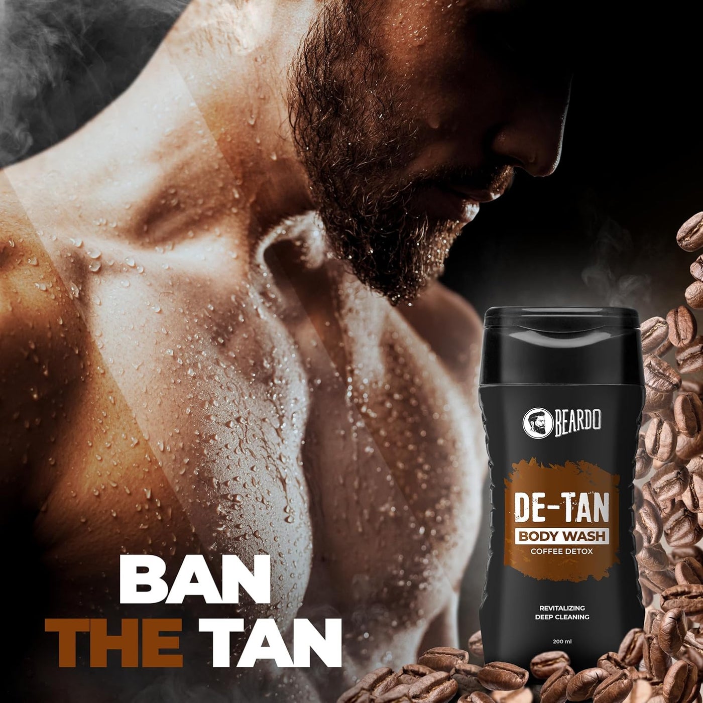 Beardo DeTan Exfoliating Bodywash 200ml