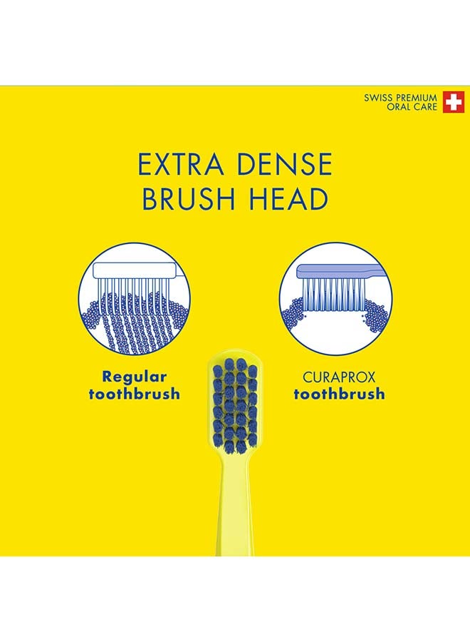 Cs Smart Toothbrush With 7,600 Filaments I Ultra-Soft Manual Brush Promotes Healthier Gums And Teeth I Small Brush Head For Precise Cleaning I Single Pack - Assorted - image 3