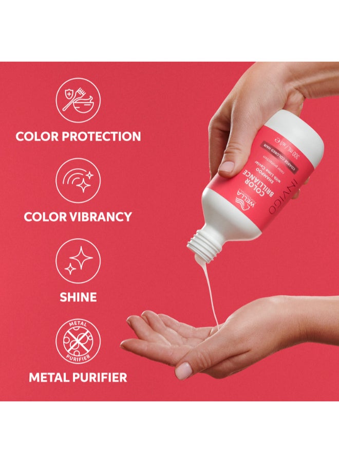 Invigo Color Brilliance Vibrant Color Shampoo - Ph-Optimized For Long-Lasting Color Protection And Shine (300 Ml) - image 3