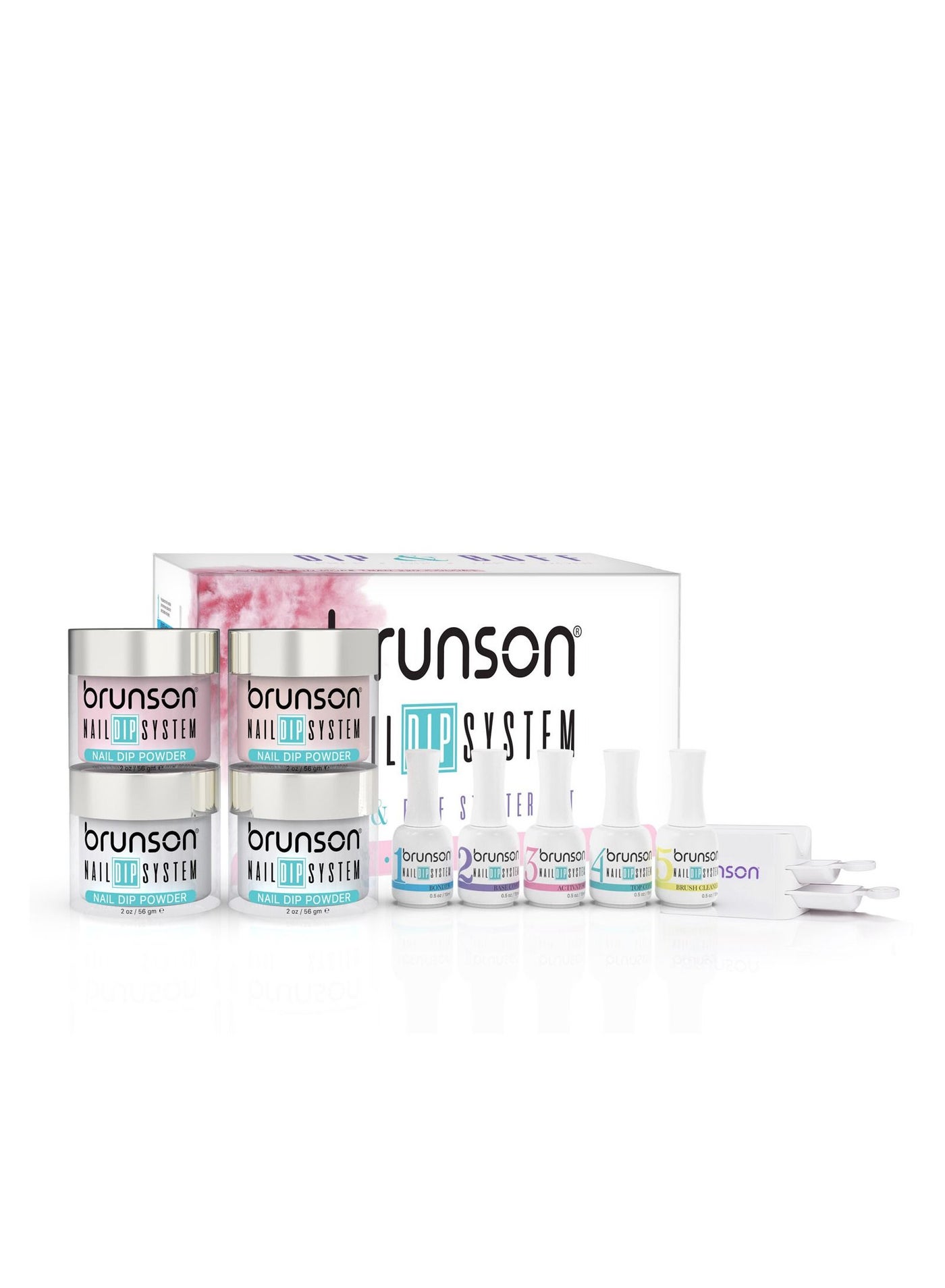 Nail Dipping Powder – Dip & Buff Starter Kit Nail Art collection