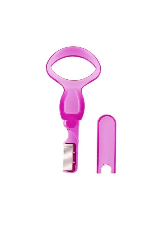 Onetech Eyelash Guide Tool – Precision Mascara Application & Eyelash Comb with Protective Cover, 1 Pc
