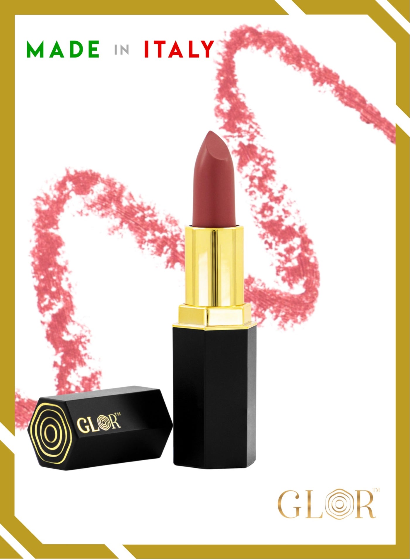 Glor Endless Charm Lipstick Voila – Intense Long-Lasting Color, Luxurious Moisture, Ultra-Creamy Formula for Beautiful Lips