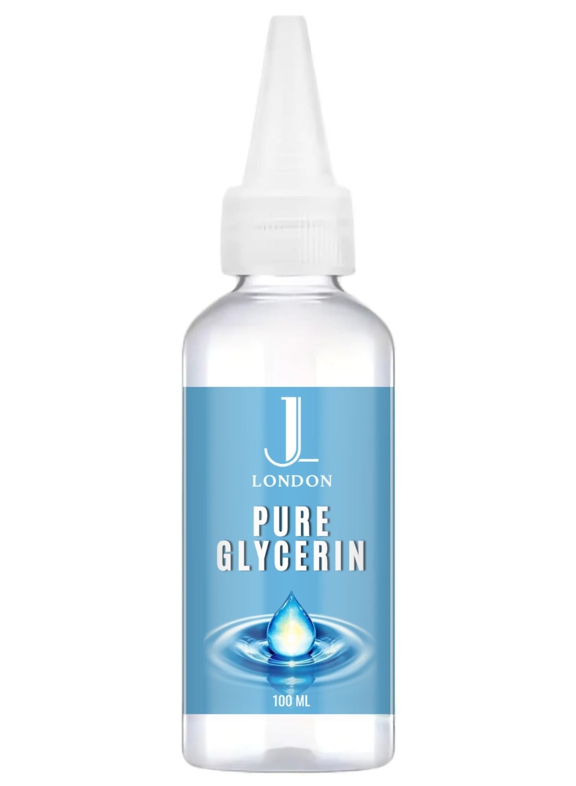 JAN LONDON Pure Glycerin – Natural Moisturizer & Humectant for Skin, Hair, DIY Beauty & Crafts, 100ml
