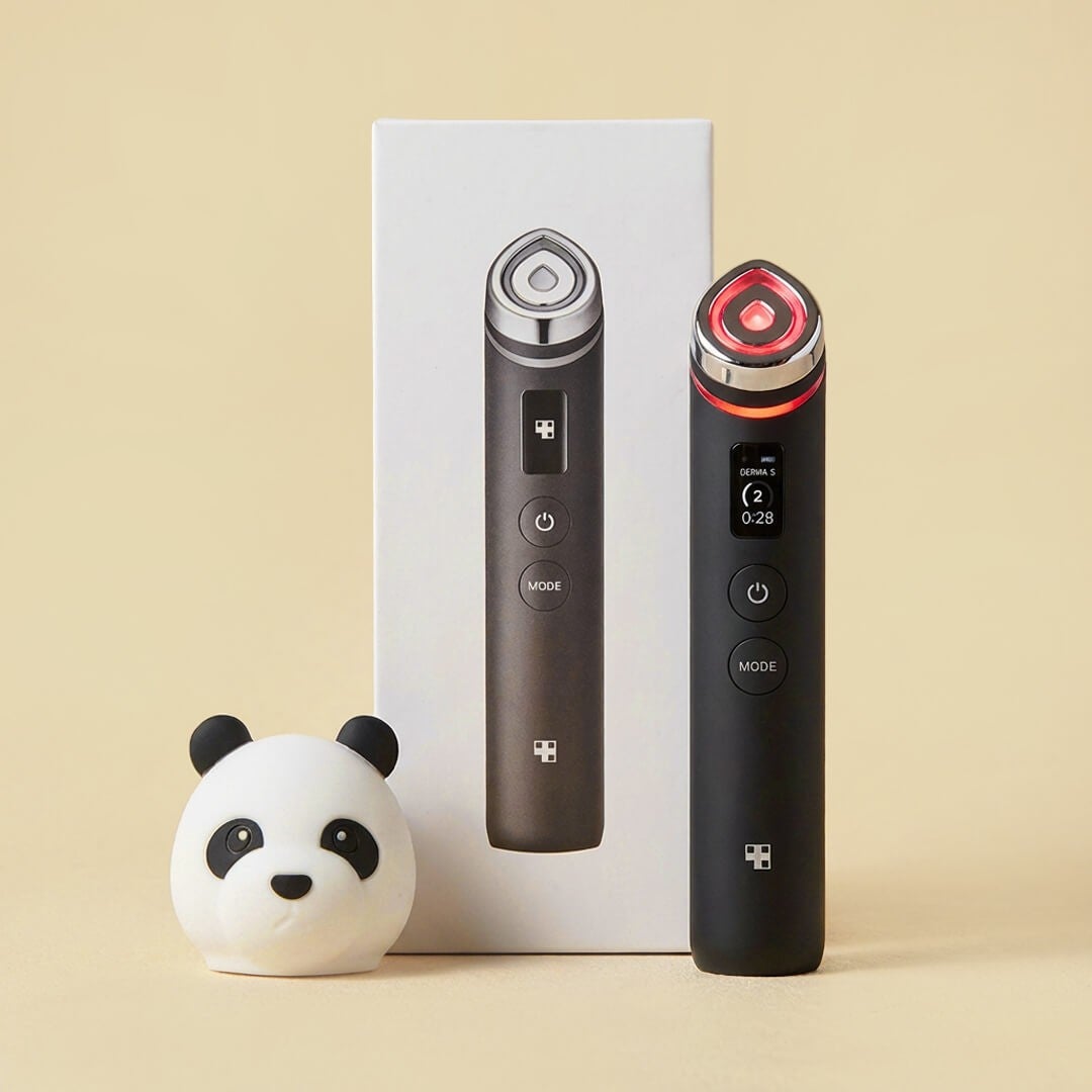 Medicube Booster Pro Panda Head Storage Case Cute Portable Travel Accessory 1 Pc - image 2