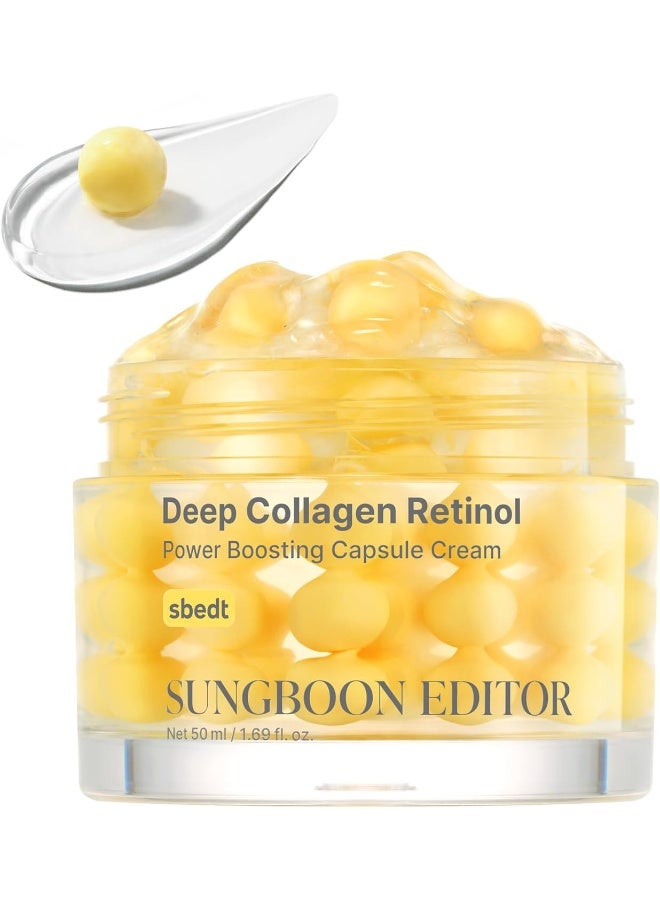 Deep Collagen Retinol Power Boosting Capsule Cream