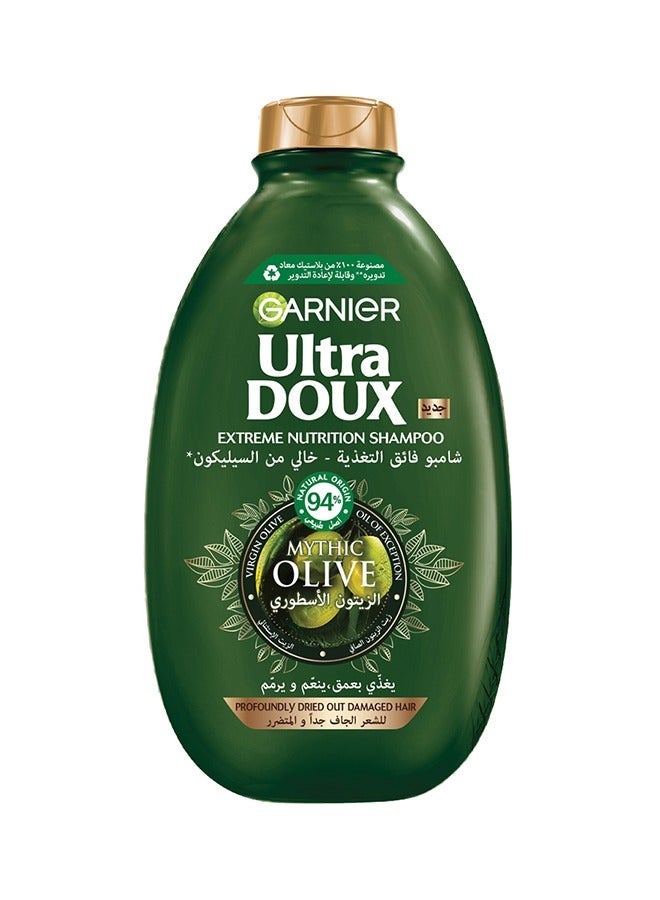 Ultra Doux Mythic Olive Extreme Nutrition Shampoo- 2x 400ml - image 3