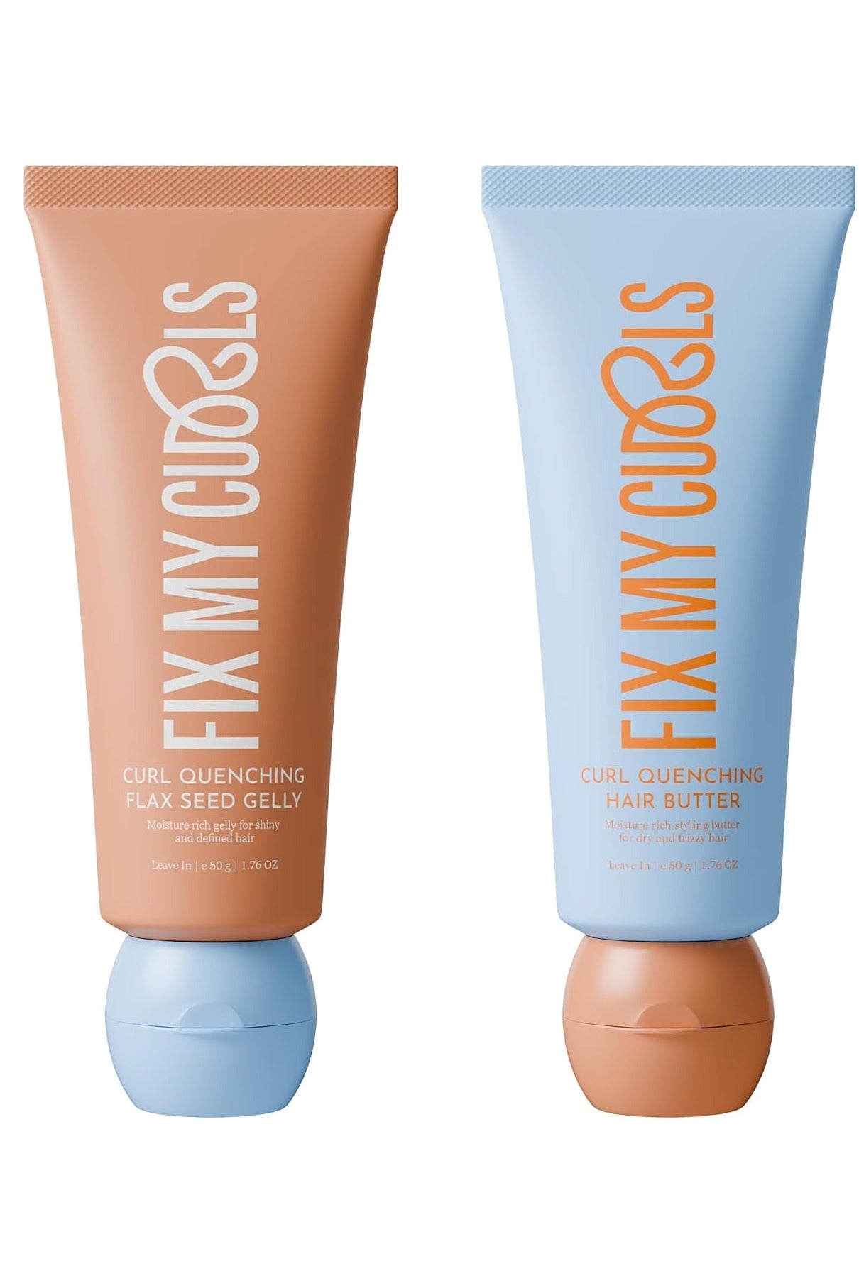 Fix My Curls Curl Quenching Moisture Styling Duo   50gm each