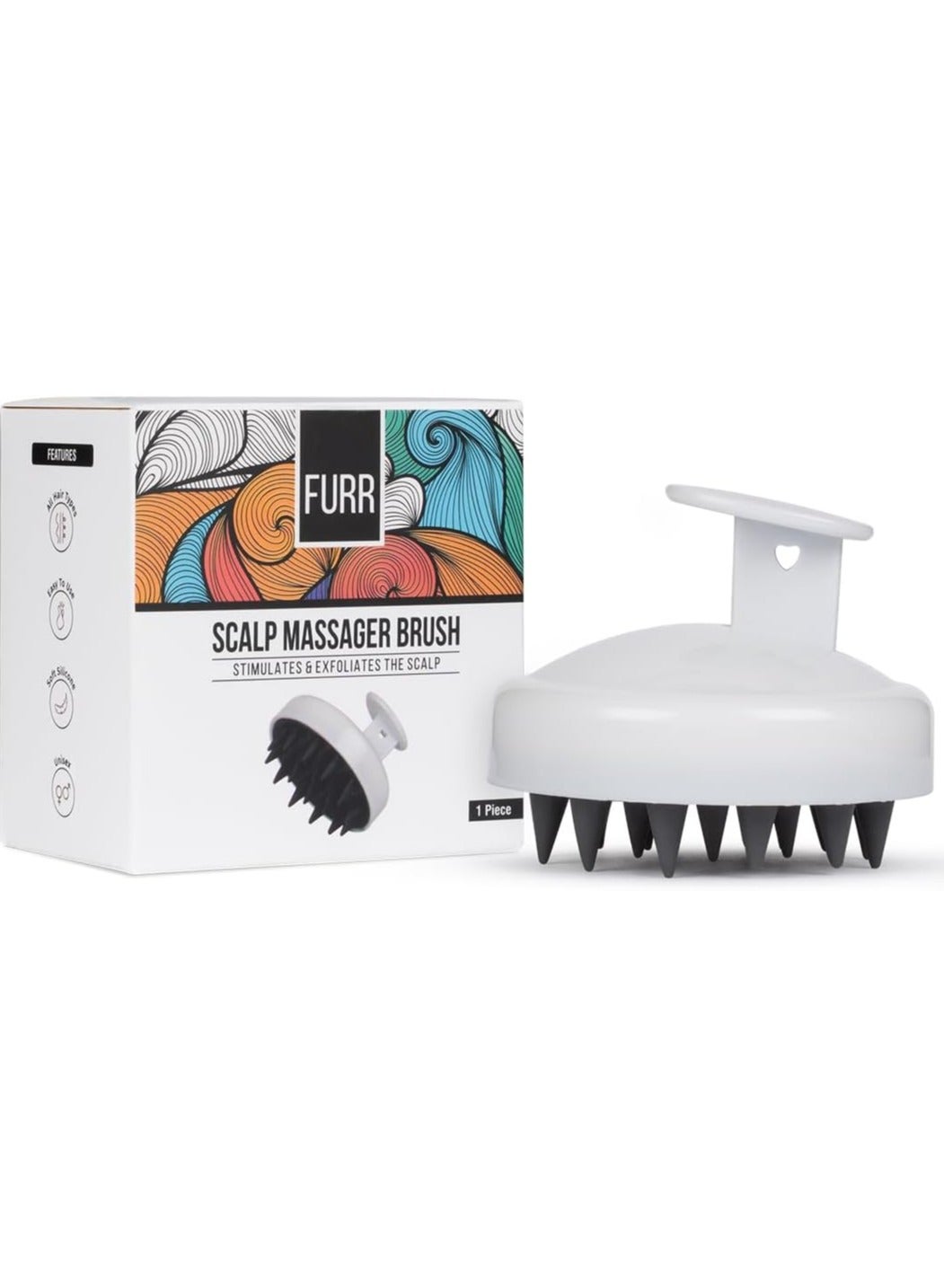 FURR Scalp Massager Shower Brush