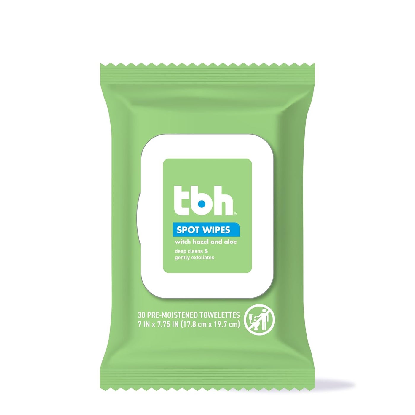 TBH Kids Spot Face Cleansing Wipes â€“ Gentle Daily Skincare for Preteens & Teens with Oily, Dry & Sensitive Skin â€“ Salicylic Acid & Witch Hazel â€“ Paraben-Free & Dermatologist-Approved â€“ 30 count
