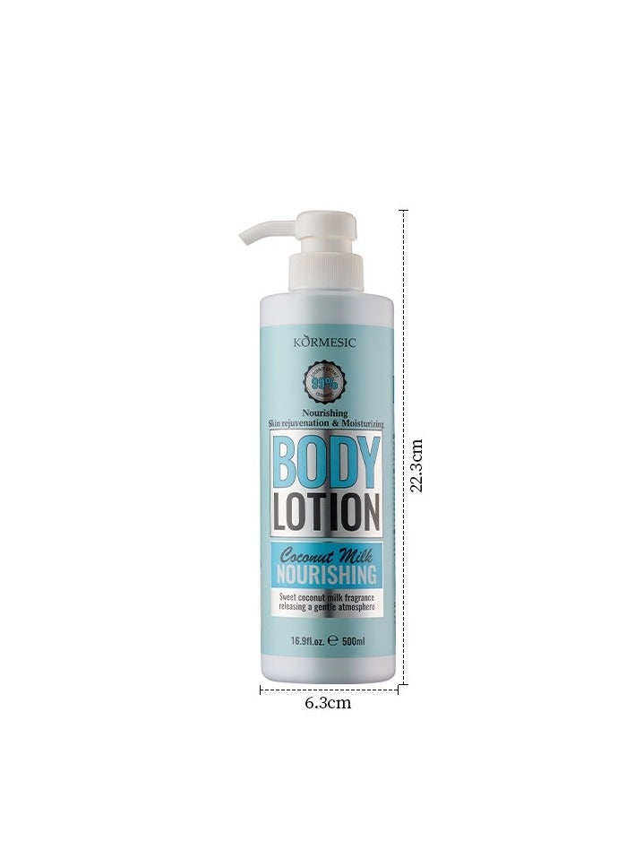Coconut Milk Body Lotion 500ml - Nourishing & Hydrating