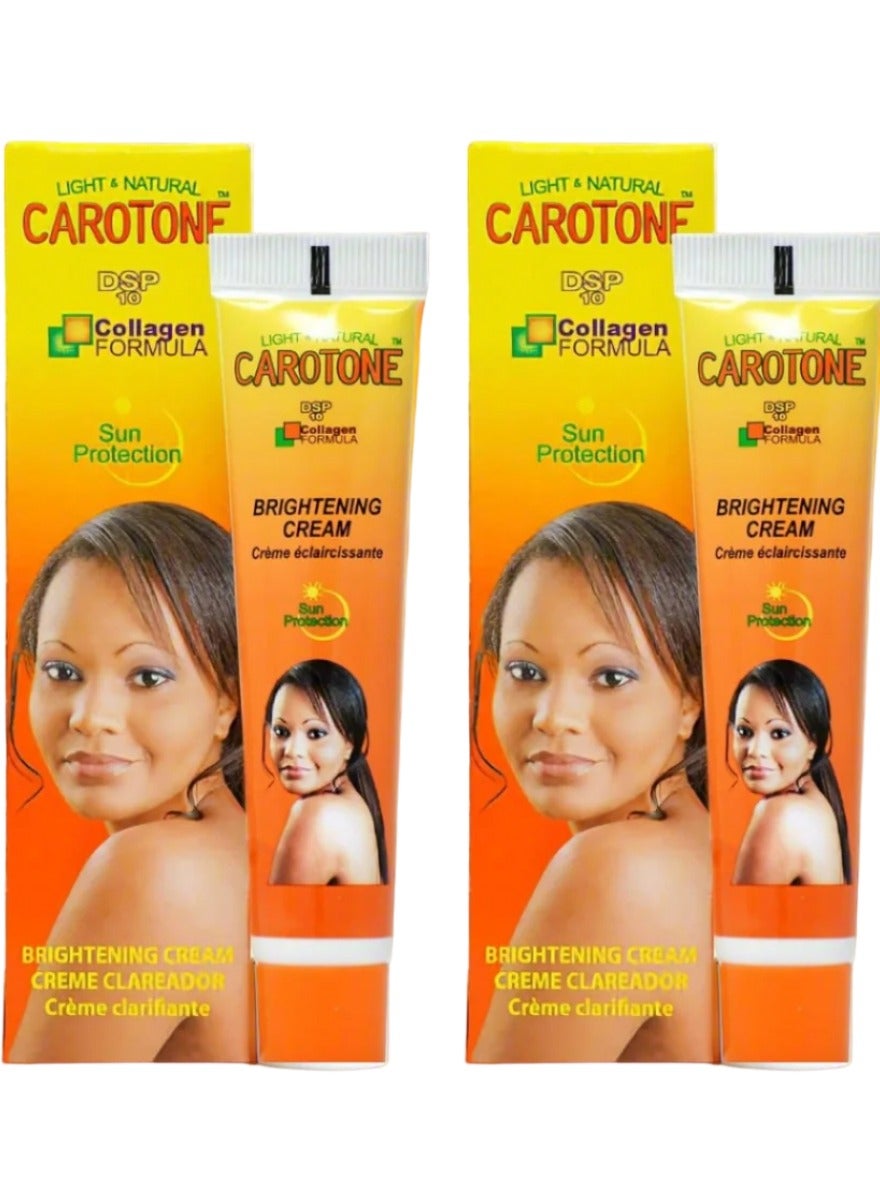 Brightening Cream DSP10 With Collagen Formula Sun Protection 30 ML 2 Pcs
