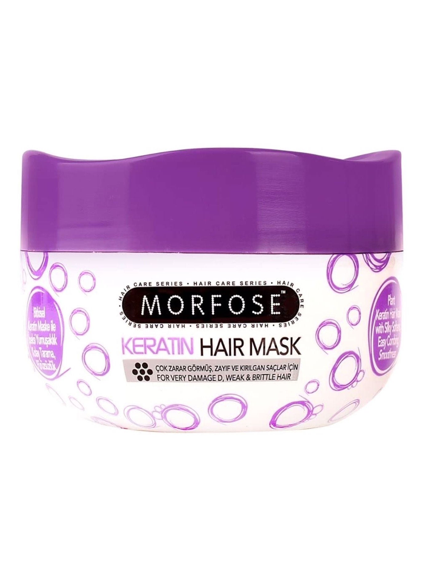 Morfose Plant Keratin Hair Mask - Deep Repair & Hydration (500ml)