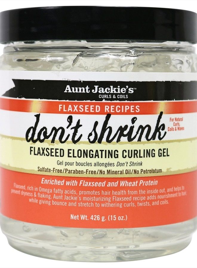 Flaxseed Collection Don't Shrink Curl Gel