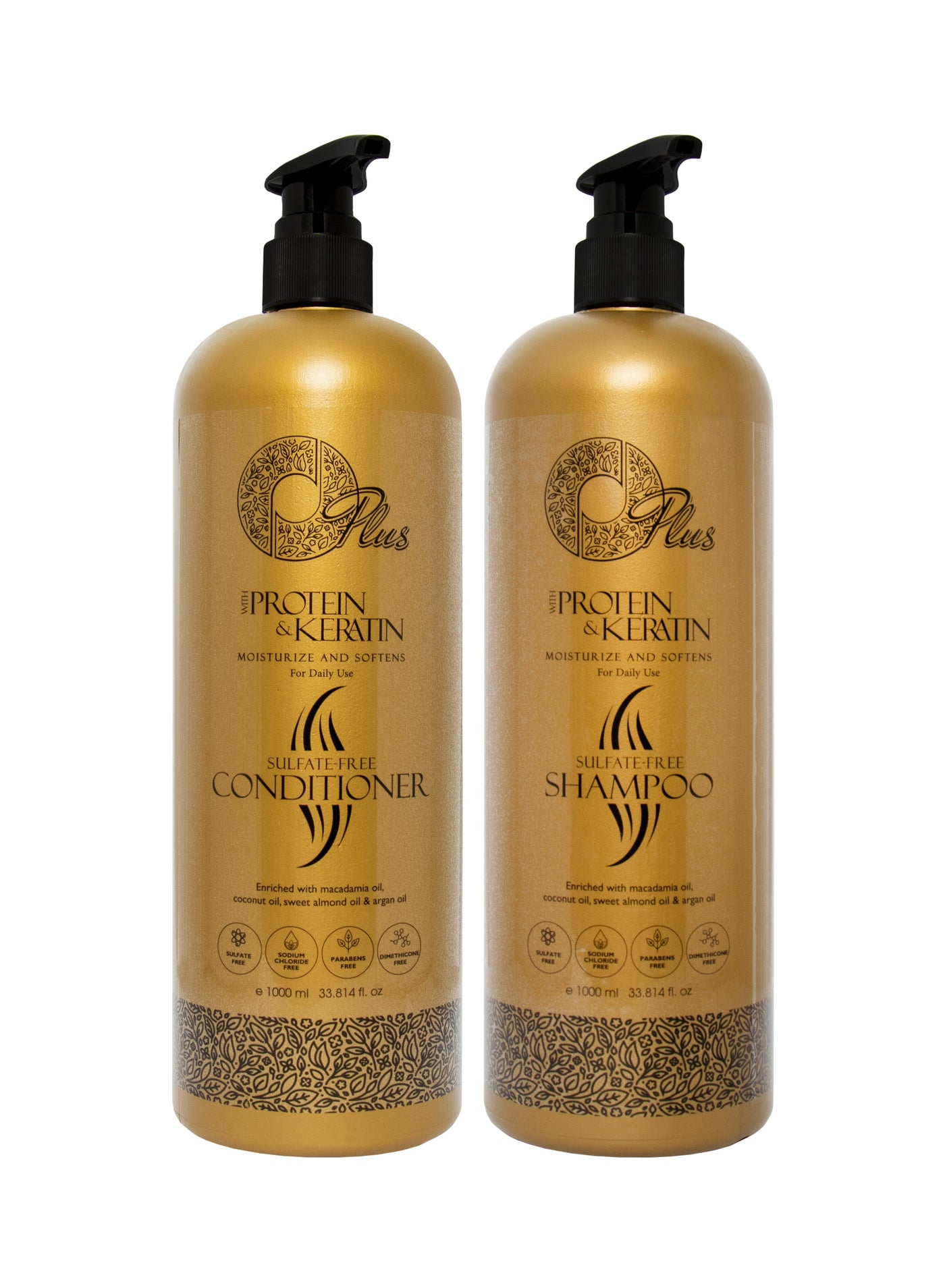 Oplus Professional Protein & Keratin Hair Care Duo (2x1000ml)