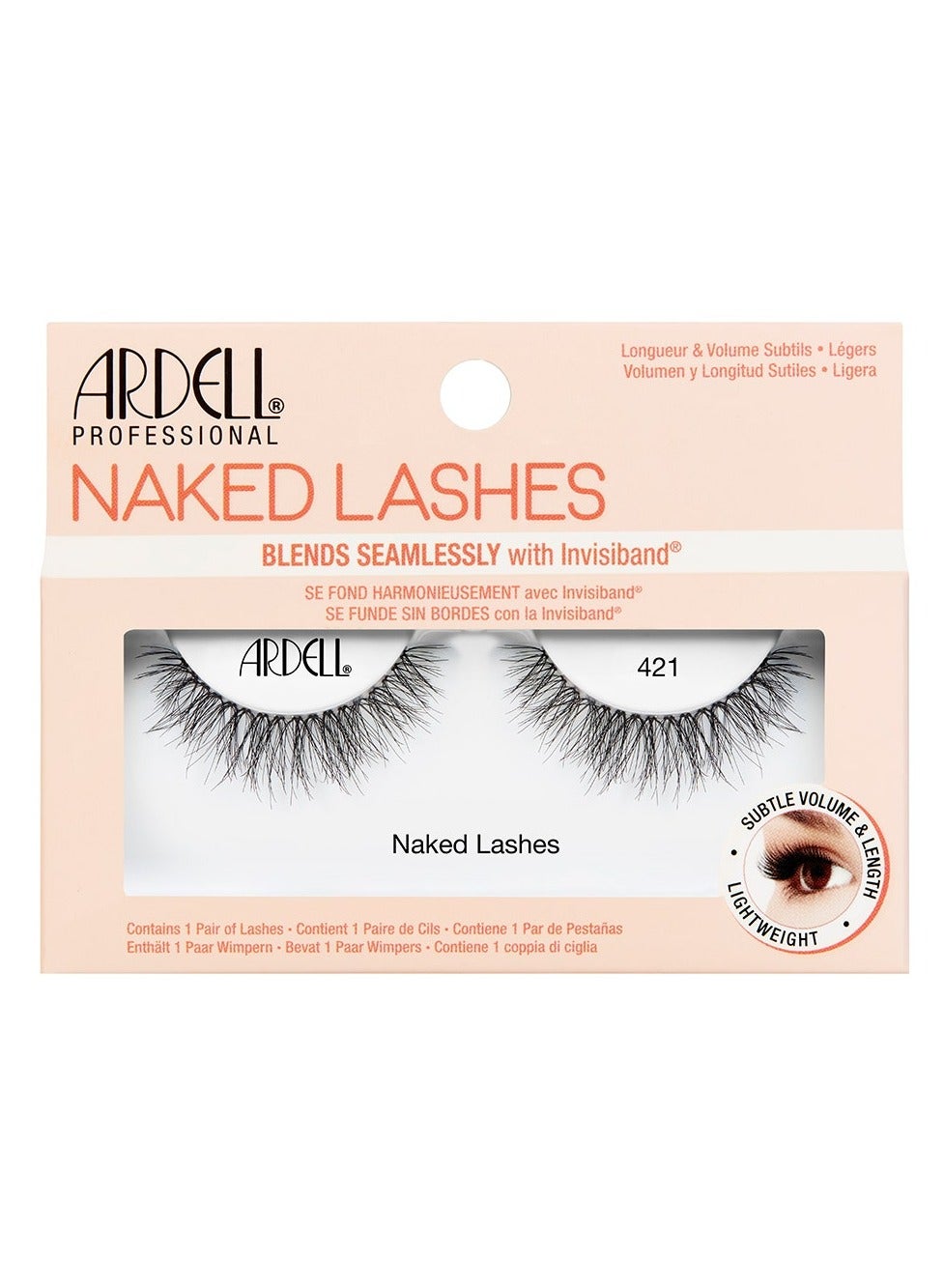 Strip Eyelash Naked Lash, 421