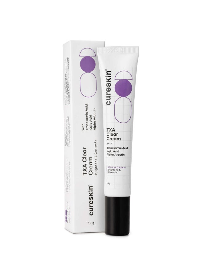 Cureskin TXA Clear Cream | Advanced Pigmentation & Scar Corrector