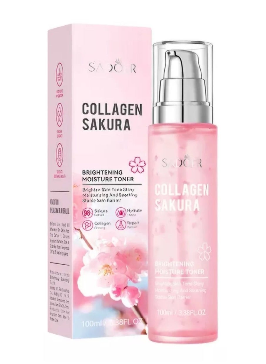 SADOER Sakura collagen Skin Barrier Repair Moisturize Lotion Anti Aging Cream Day Night Cream