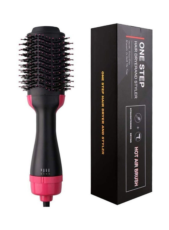 One Step Hot Air Dryer and Styling Brush - 33cm, Black | All-in-One Blow Dryer & Hair Styler for Smooth, Frizz-Free Hair | Quick Drying and Styling Brush for Straight, Wavy, and Voluminous Hair