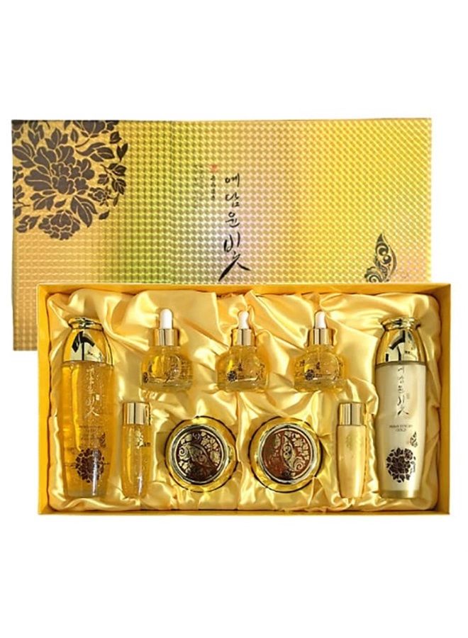 Premium Luxury Gold Women Facial Skin Care Set (7Pcs) Beauty & Personal Care, Nourishing And Moisturizing, Calming Korea Cosmetic for Yedam Yun Bit