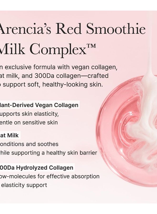 Red Smoothie Lotion 5, Face Moisturizer with Niacinamide 5%, Collagen, Peptide Complex, Hydrating Skin Care, 6.76 fl oz - image 6