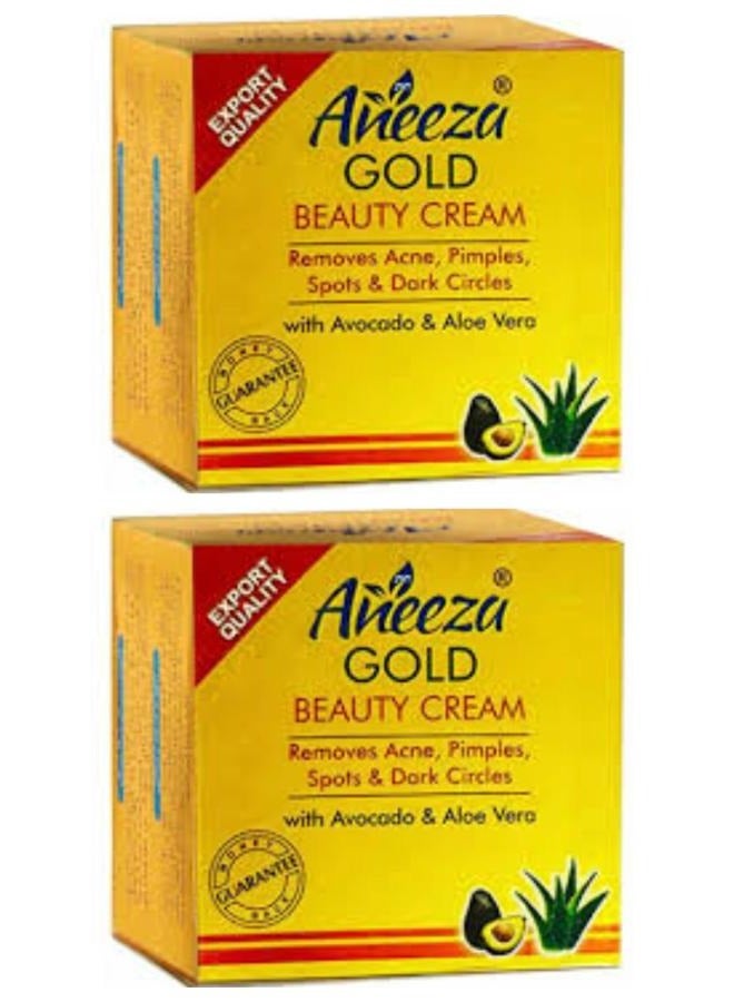 Gold Beauty Cream With Avocado & Aloe Vera 2 Pcs 2*20 g
