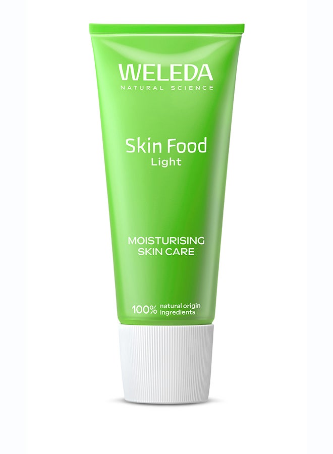 Skin Food Light Cream (75 ml) – Lightweight Daily Moisturizer for Dry Skin, with Sunflower Oil & Botanical Extracts, Fast-Absorbing