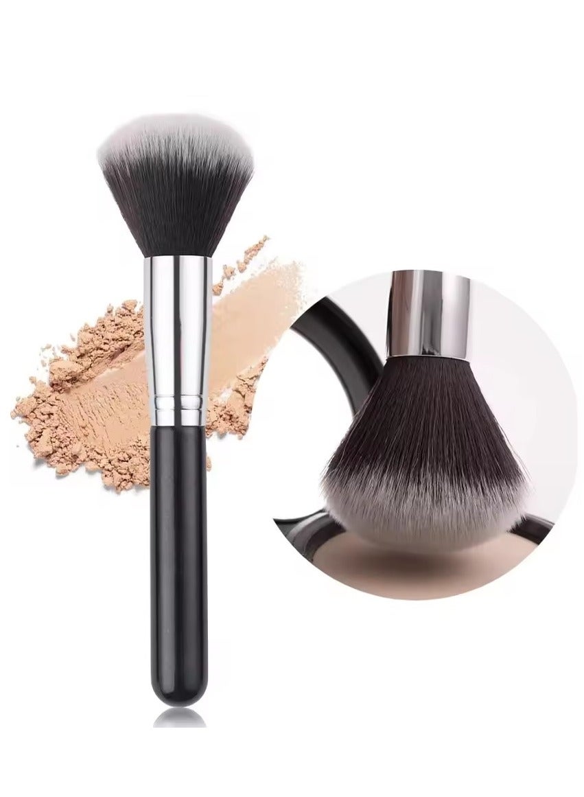 Professional Multifunctional Makeup Brush Black Powder Brush Foundation Blush Sculpting Bronzer Makeup Tools