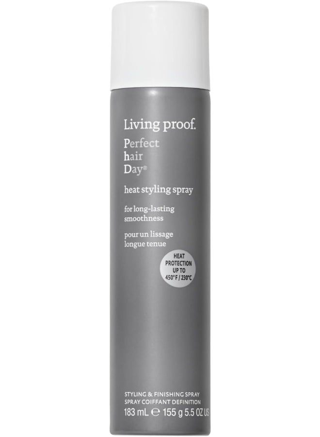 Heat Styling Spray with Thermal Protection - Shields Hair from Heat Damage, Provides a Smooth, Frizz-Free Finish for All Hair Types (174 ml)
