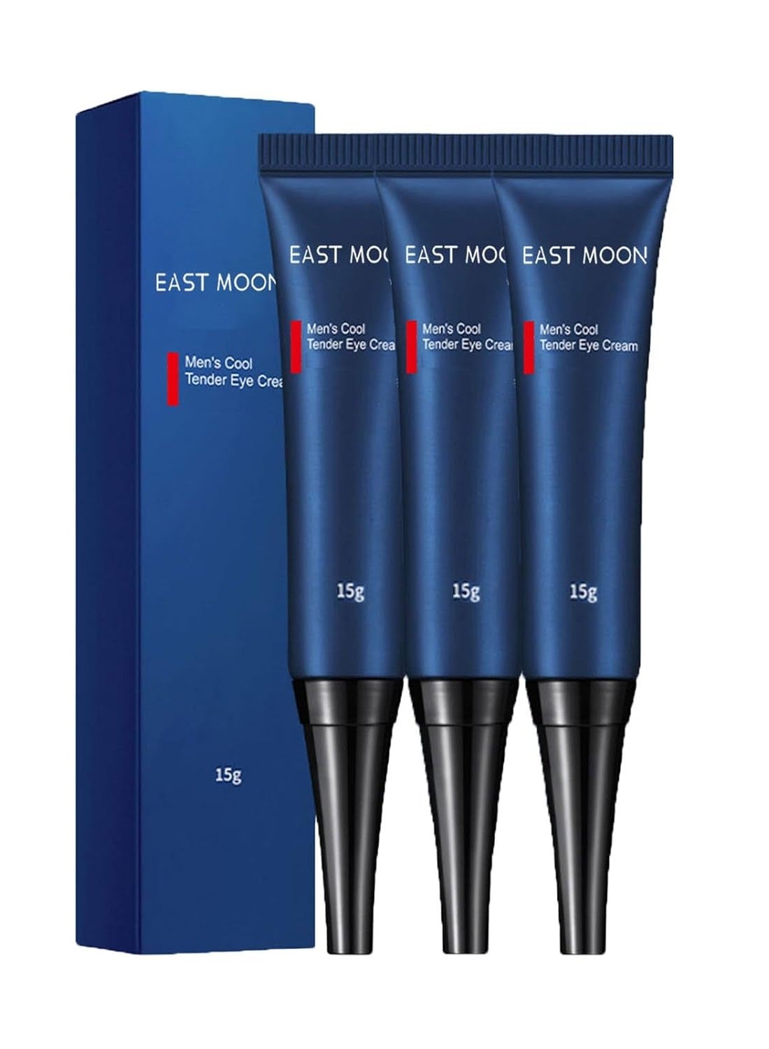 East Moon Mens Cool Tender Eye Cream - Awaken Peptide Lifting Eye Gel, Lifts Firming Anti-Wrinkle Eye Tightener, Remove Eye Bags & Wrinkles, Dark Circles (3Pcs)