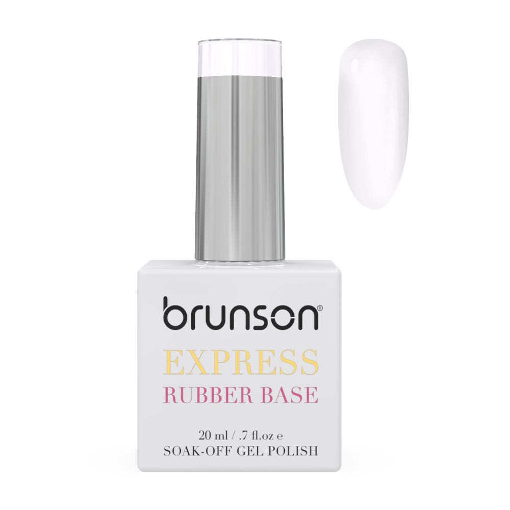 TPO free Rubber Base Gel polish 20ml Soak Off Base Coat for Nail Strengthening Long Lasting Gel Polish Base for Chip Free Shine Brittle Nails UV Rubber base Russian manicure Non Yellowing salon manicure