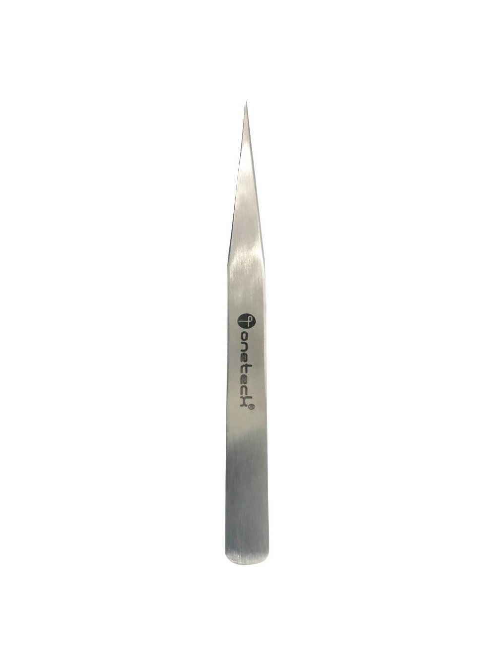 Onetech Stainless Steel Tweezer 07-730 – Precision 4-Inch Tweezer for Eyebrow Shaping & Hair Removal