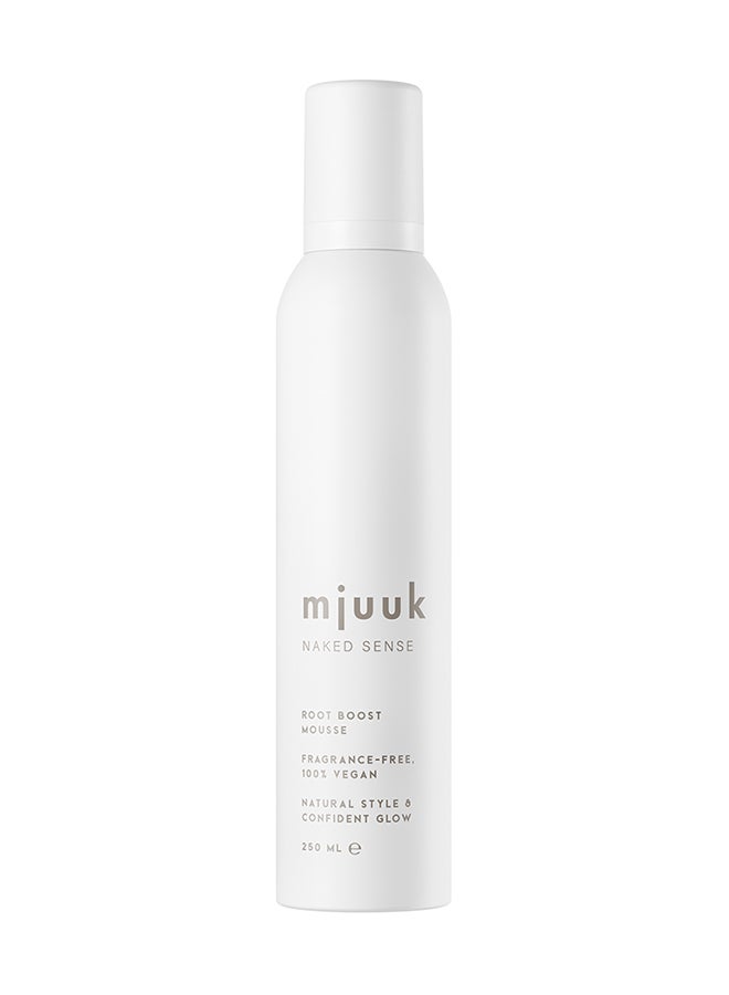 Fragrance Free Root Boost Mousse | For Sensitive Scalp Instant Lift at the Roots Lightweight Voluminous Hold | Vegan 250ml