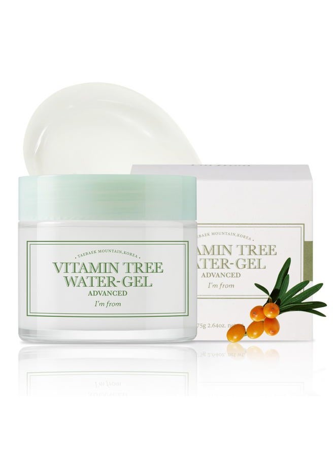 Vitamin Tree Water Gel, 75g, Korean moisturizer, Niacinamide, Panthenol, Vitamin C, hydrating, soothing