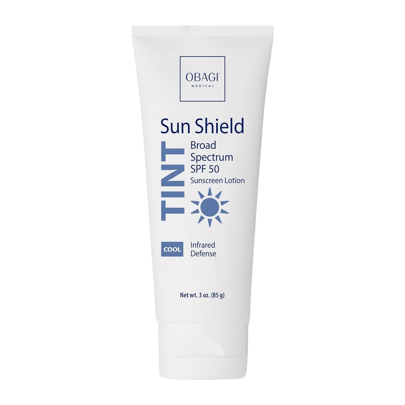 Obagi Sun Shield Tinted Sunscreen â€“ Broad Spectrum SPF 50 Protection from the Sun â€“ Cool Tint â€“ 3 oz