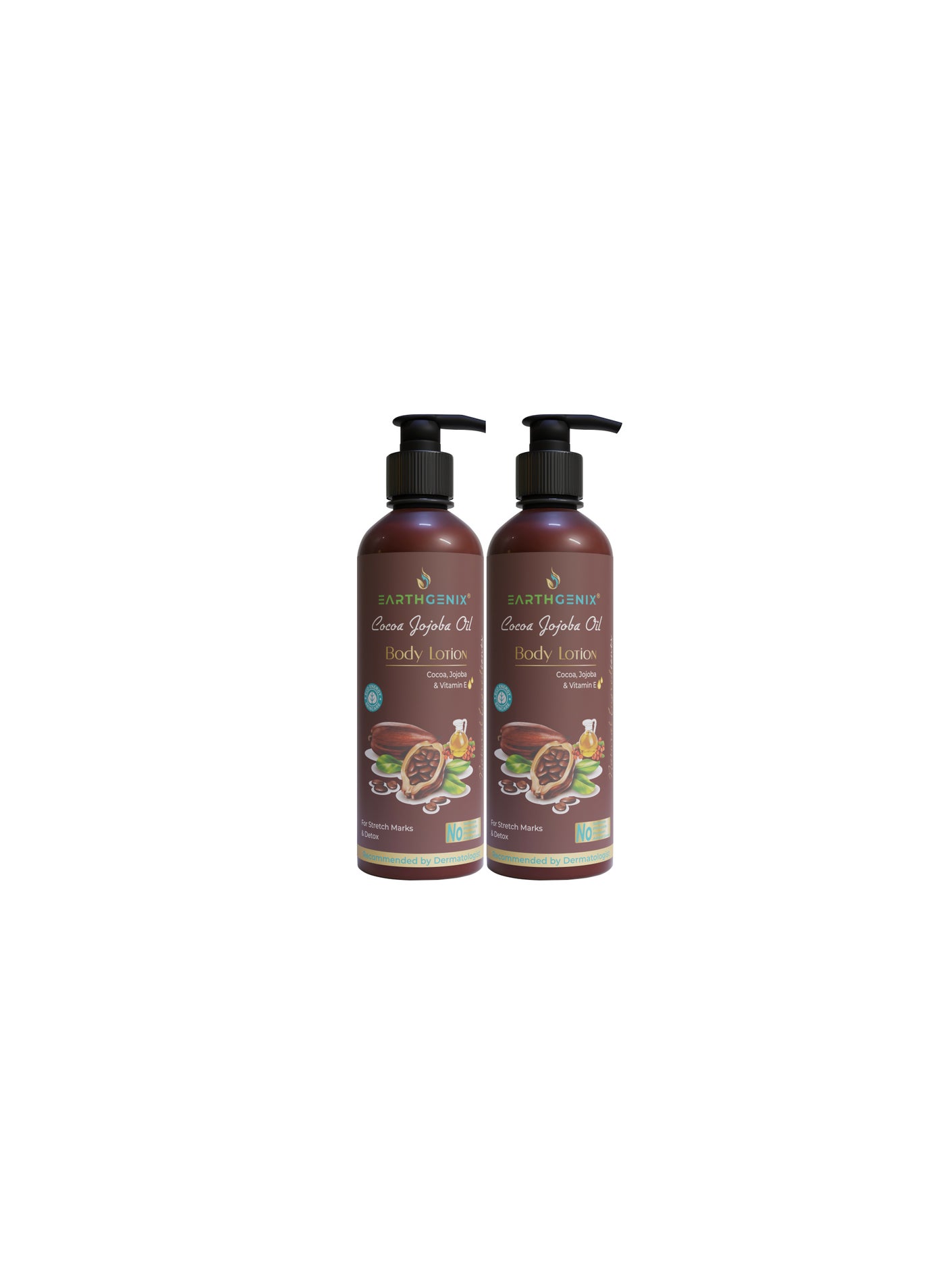 2-Pieces Cocoa Jojoba Oil Body Lotion 500Ml