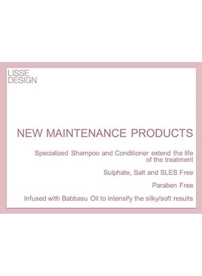Keratin Therapy Lisse Design Maintenance Conditioner 250ml | Sulfate-Free Conditioner for Keratin-Treated Hair, Smooth, Frizz Control, Hydration And Shine for Dry, Damaged Hair - image 6