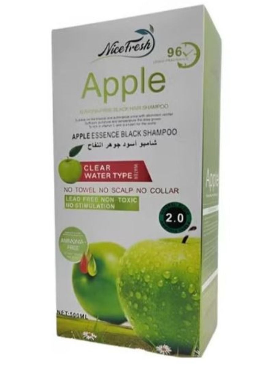 Ammonia-Free Natural Black Hair Color Shampoo 500ml