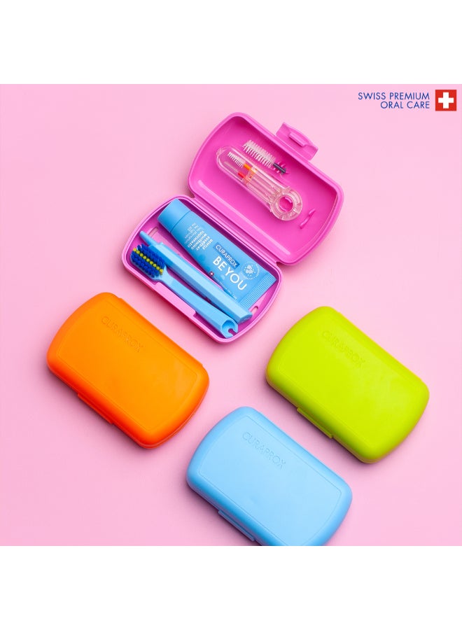 Travel Set Ortho Green I Includes CS 5460 Travel Toothbrush, 10ml Be You Toothpaste, CPS Prime 07 & 09 Interdental Brushes I Compact Oral Care Kit for On-the-Go - image 8