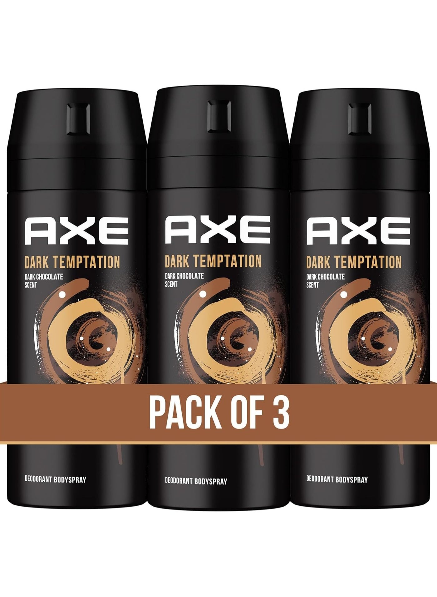 Dark Temptation Deodorant Body Spray 3 x 150ml, 48H