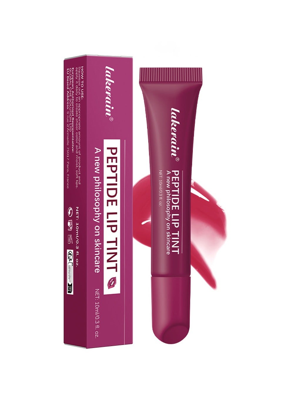 Peptide Lip Tint Long Lasting Gloss 10ml