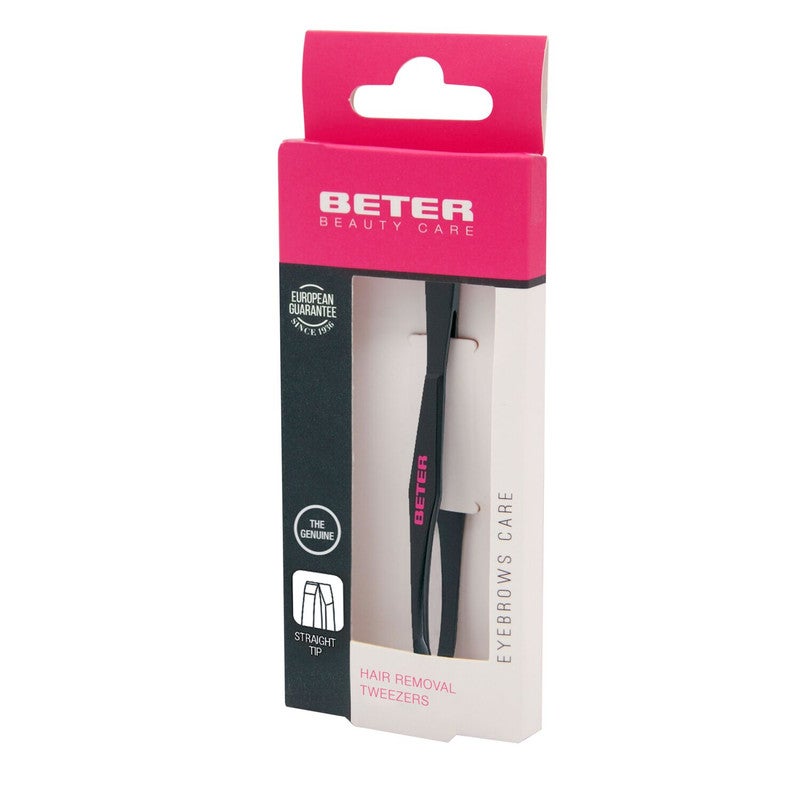 Blued straight-tip tweezers - image 2