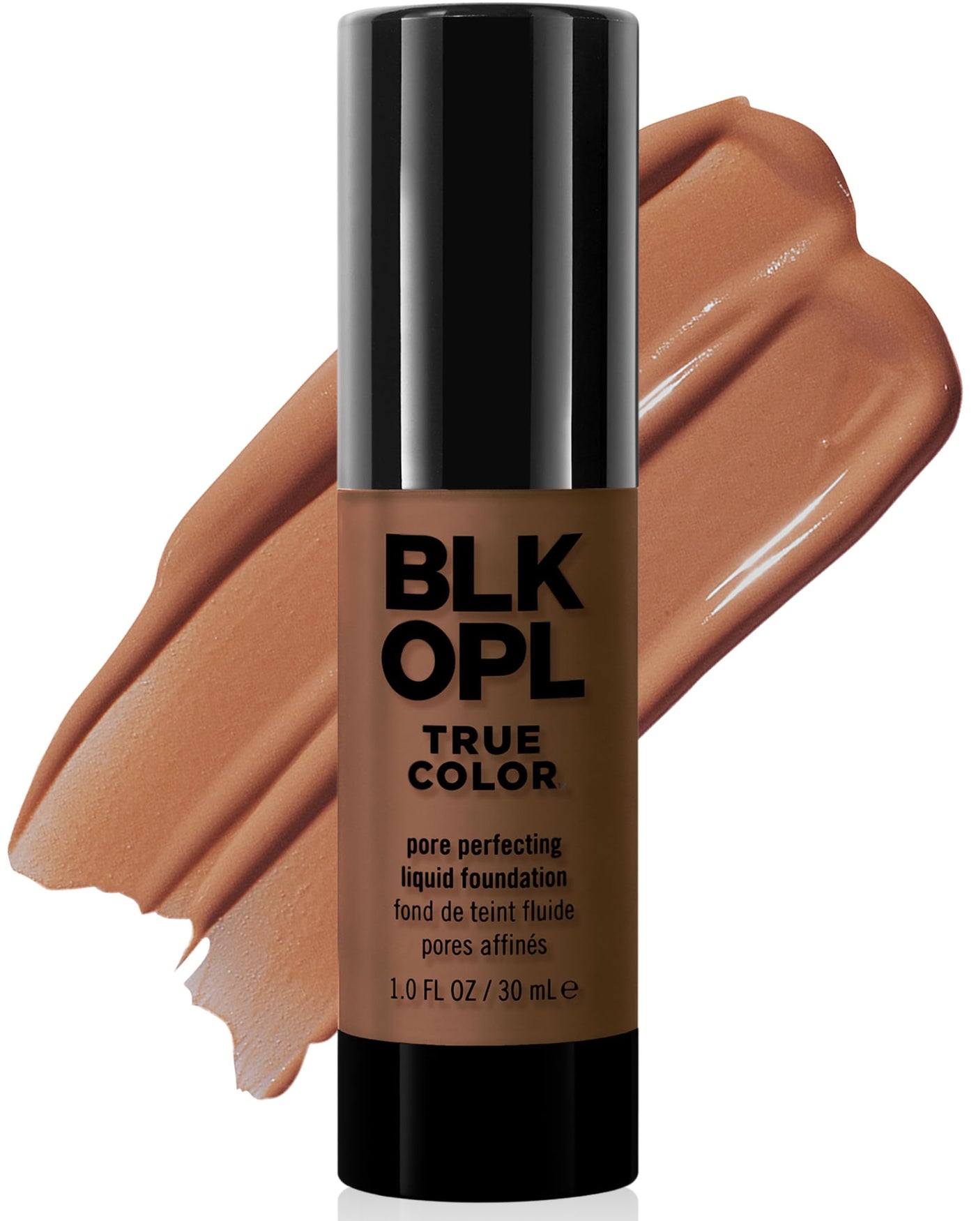 BLK/OPL TRUE COLOR Pore Perfecting Liquid Foundation, Au Chocolat â€” enriched with Vitamins C & E, paraben-free, fragrance-free, cruelty-free