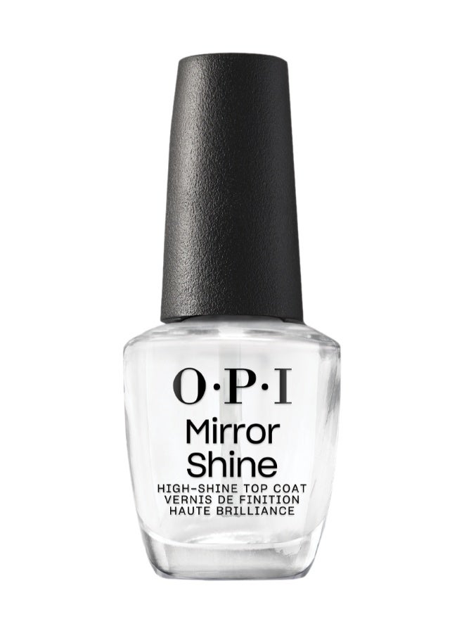 OPI Mirror Shine High-Shine Top Coat, 15 mL