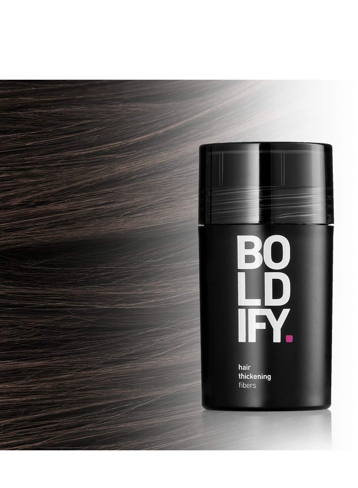 Superior Plant-Based Hair Thickening Fibers For Full Coverage – Completely Conceals Hair Loss, Thinning Areas, And Balding Spots With A Clump-Free, Seamless "Real Hair" Finish, Dark Brown (28G) - image 2
