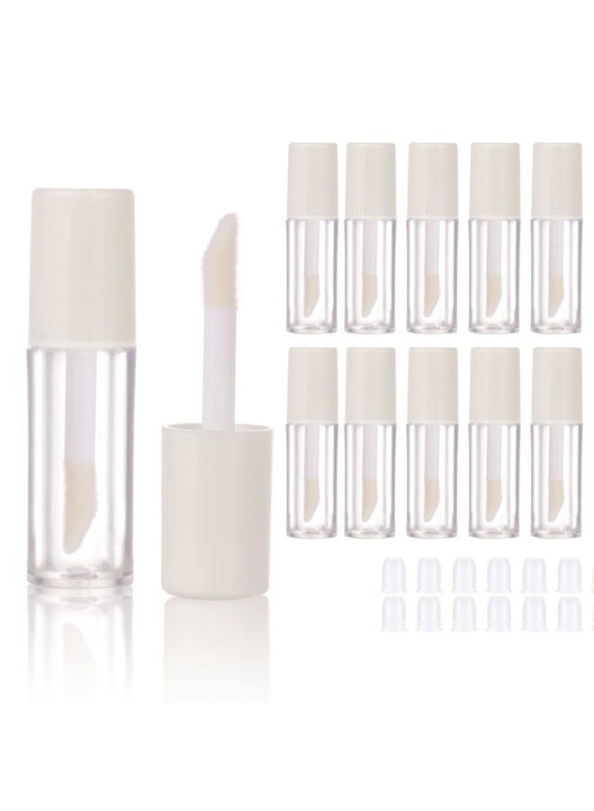 10pcs Empty White 0.8ml mini lip gloss tubes Sample size lipgloss containers for sample sack lip oil DIY