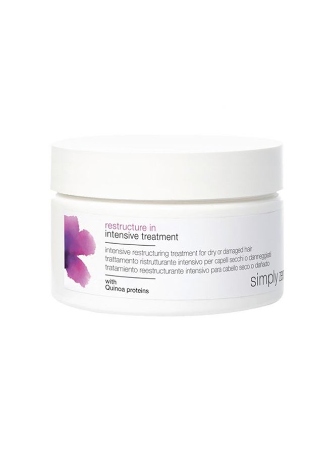 Simply Zen Intensive Treatment 200ml – Deep Nourishment for Extremely Dry Hair, Argan Oil & Silk, Conditioning Mask for Texture Irregularity Relief 200ml